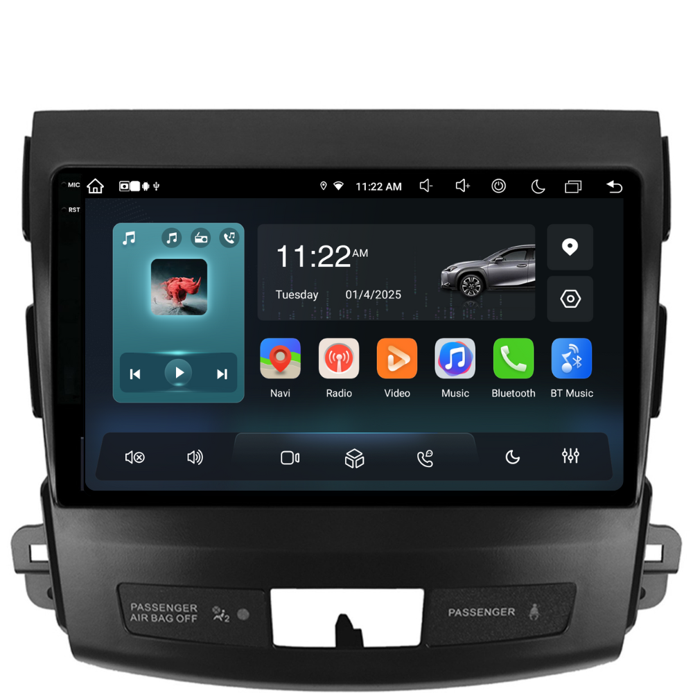 Navigatie Citroen C-Crosser (2007-2012), Ecran 9 inch, 8GB RAM 256GB, 8-core [4]