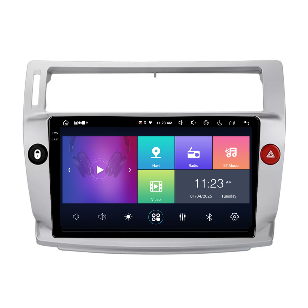 Navigatie Citroen C4 (2004-2009), Ecran 2K, 8GB RAM, 256GB, 8-core [1]