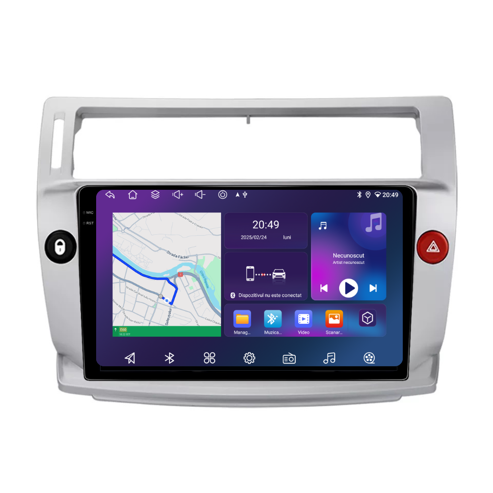 Navigatie Citroen C4 (2004-2009), Ecran 9 inch, 4GB RAM, 64GB, 8-core [5]