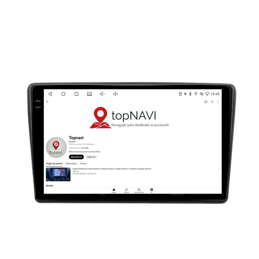 Navigatie Citroen Jumper (2006-2022), Ecran 9 inch 2K, 12GB RAM 256GB, 8-core [8]