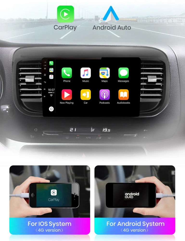 Navigatie Citroen Jumpy (2016-2021), Ecran 9 inch, 1GB RAM 32GB [6]