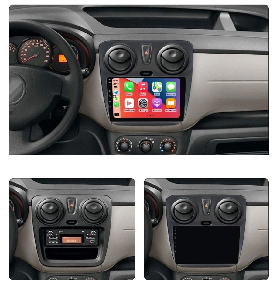 Navigatie Dacia Dokker (2012-2020), Android, 1GB RAM 32GB, Ecran 9 inch [4]