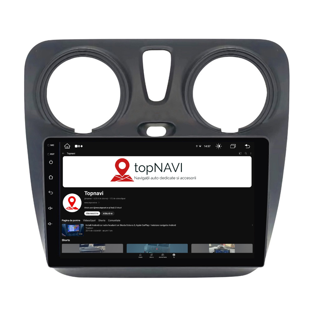 Navigatie Dacia Dokker (2012-2020), Android, 1GB RAM 32GB, Ecran 9 inch [3]