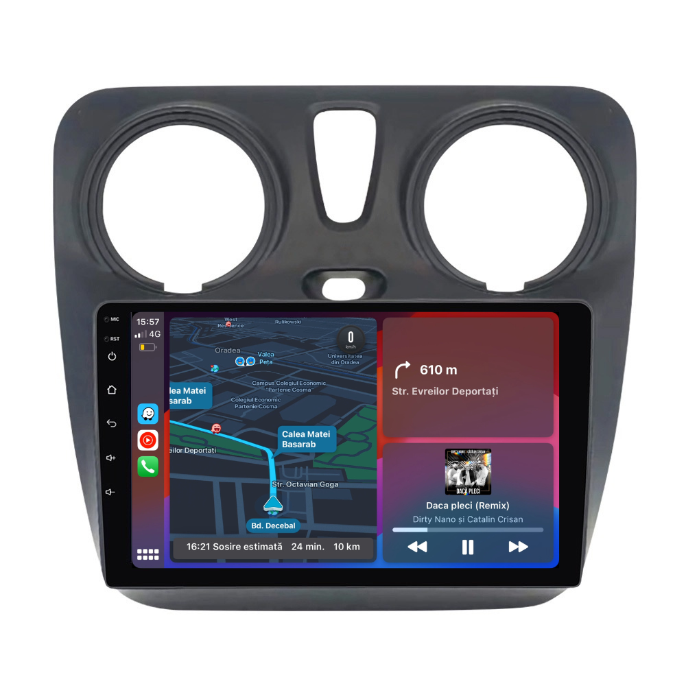 Navigatie Dacia Dokker (2012-2020), Android, 1GB RAM 32GB, Ecran 9 inch [1]