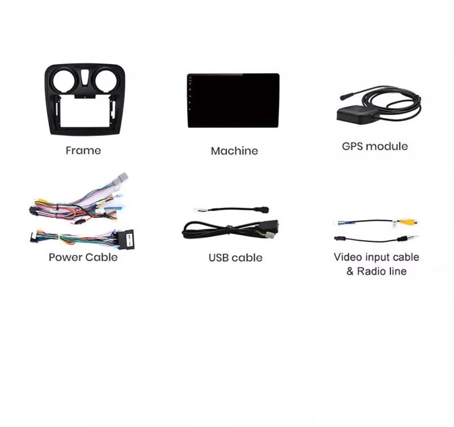 Navigatie Dacia Dokker (2012-2020), Android, Ecran 9 inch, 4GB RAM 64GB, 4-core [8]