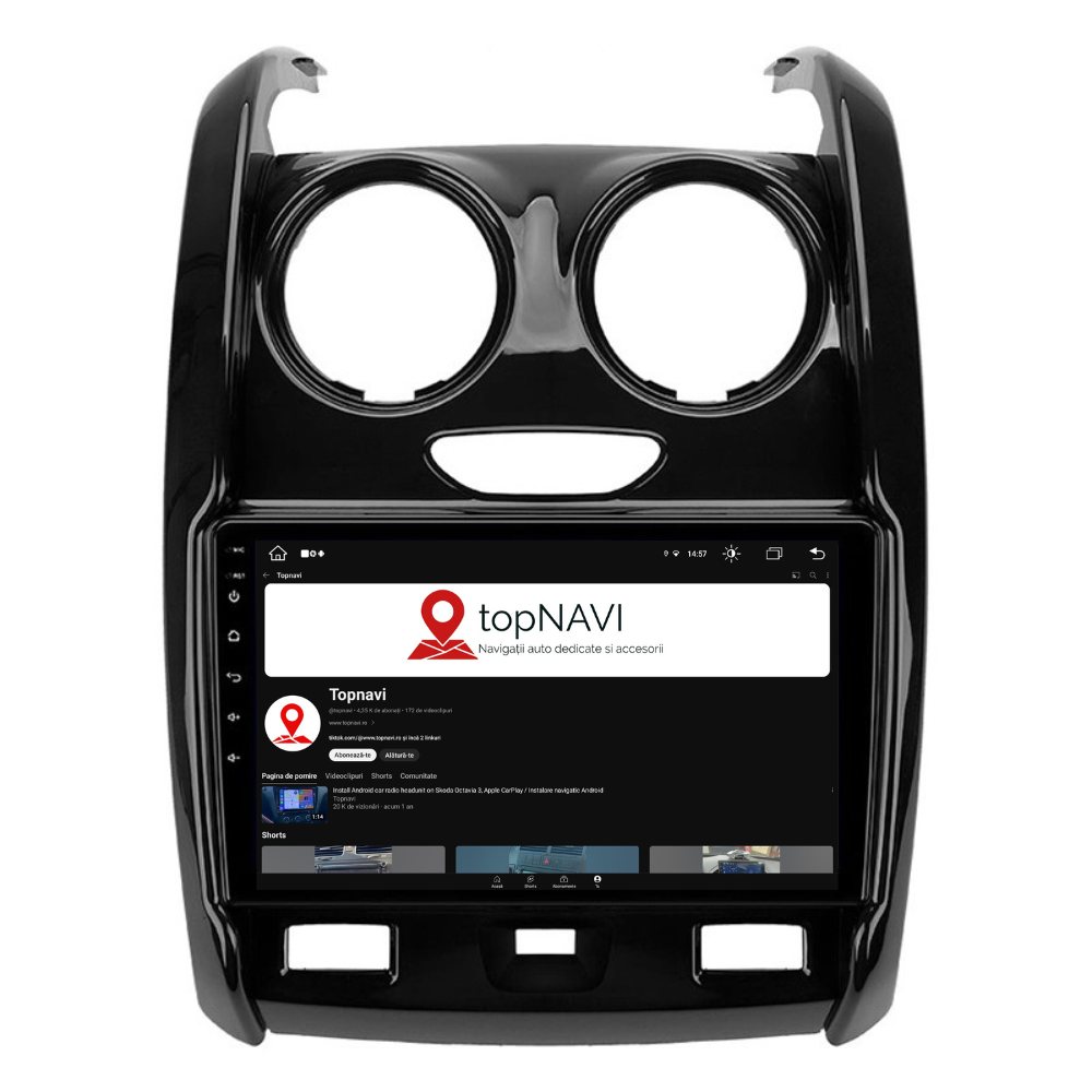 Navigatie Dacia Duster (2012-2019), Android, Ecran 9 inch, 1GB RAM 32GB [2]