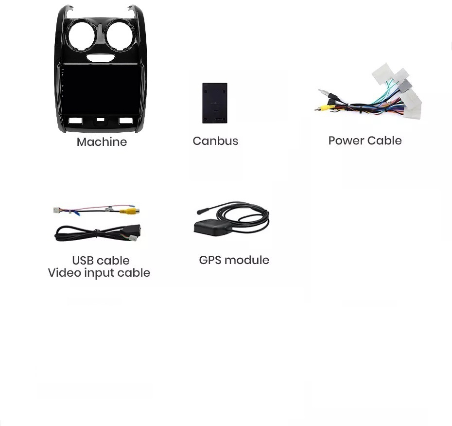 Navigatie Dacia Duster (2012-2019), Android, Ecran 9 inch, 1GB RAM 32GB [7]