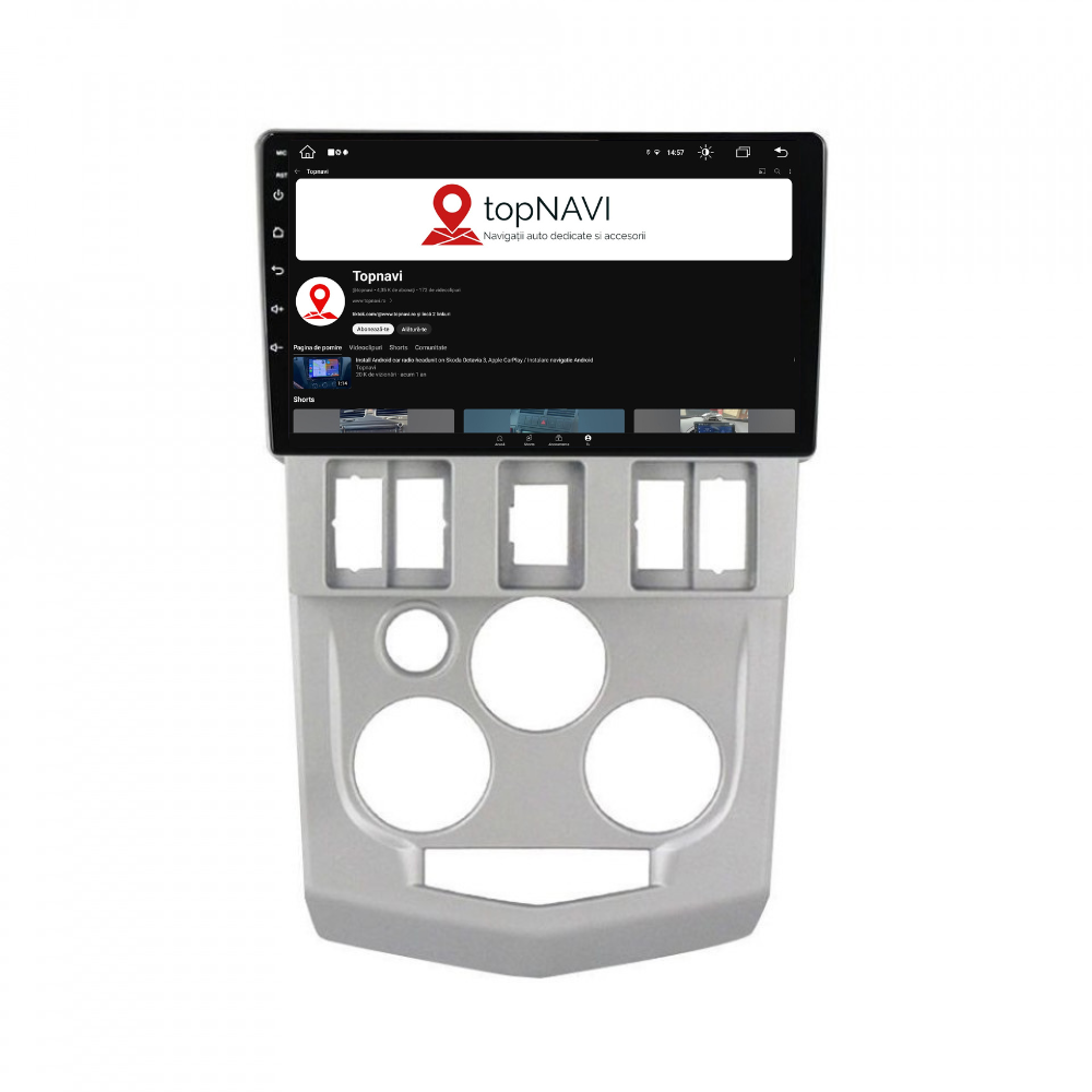 Navigatie Dacia Logan 1 (2004-2008), Android, 1GB RAM 32GB, Ecran 9 inch [2]