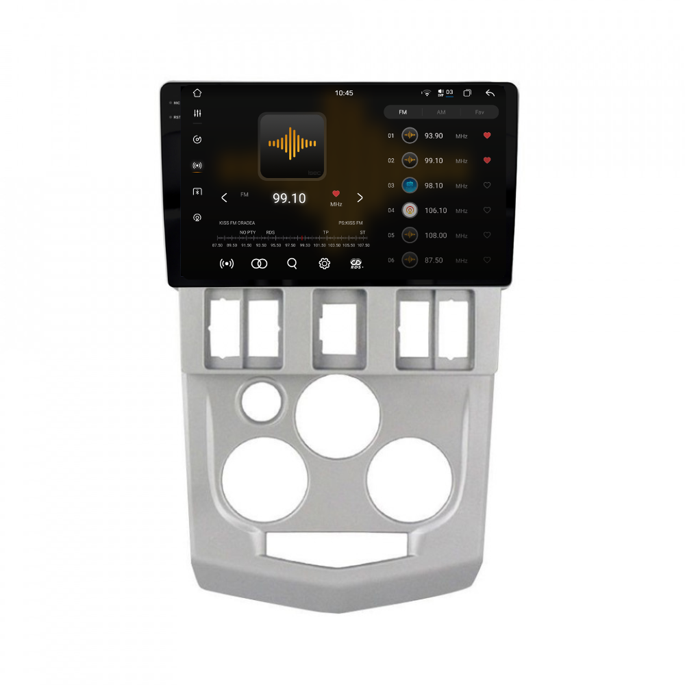 Navigatie Dacia Logan 1 (2004-2008), Android, Ecran 9 inch 2K, 12GB RAM 256GB, 8-core [3]