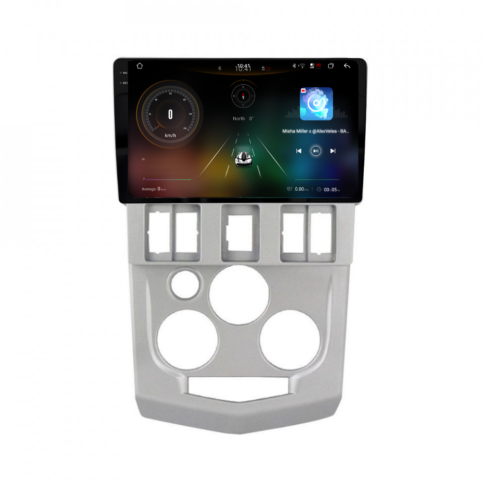 Navigatie Dacia Logan 1 (2004-2008), Android, Ecran 9 inch 2K, 12GB RAM 256GB, 8-core [2]