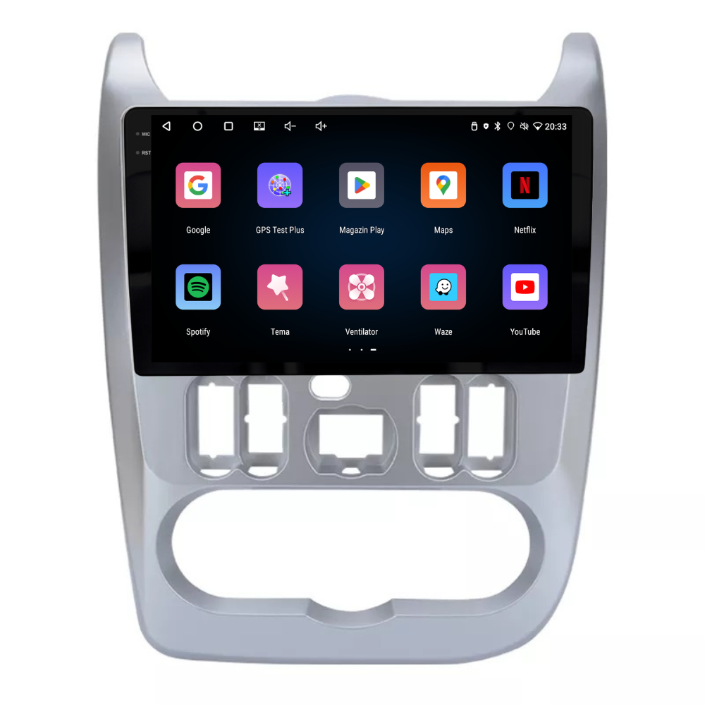 Navigație Dacia Logan 1 (2009-2013), Android, Ecran 9 inch, 4GB RAM 64GB, 4-core [4]