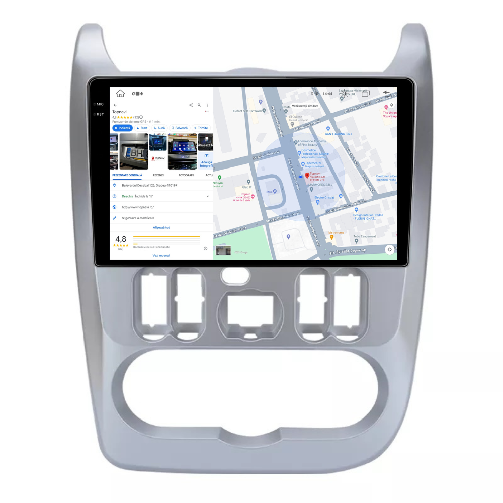 Navigatie Dacia Logan 1 2009-2013, Dacia Sandero 1 2009-2013,Duster 2010-2013, Android 13,Ecran 2K, 4GB RAM 64GB, Octa Core, carplay /android auto [8]