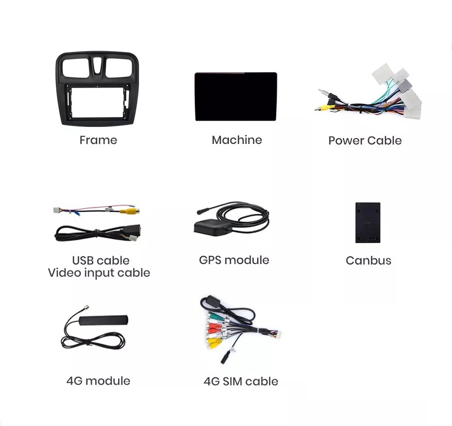 Navigatie Dacia Logan 2 (2012-2019), Ecran 9 inch, 6GB RAM 128GB, 8-core [7]