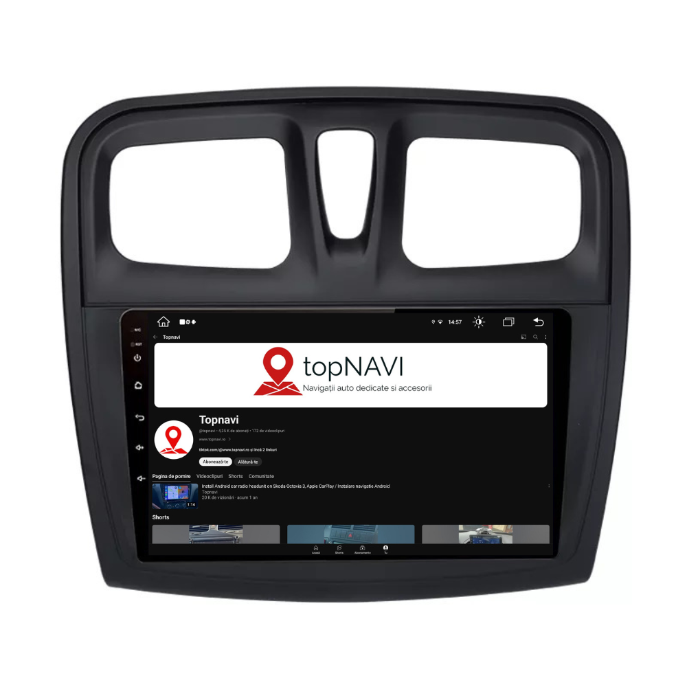 Navigatie Dacia Logan 2 (2012-2020), Android, 1GB RAM 32GB, ecran 9 inch [2]