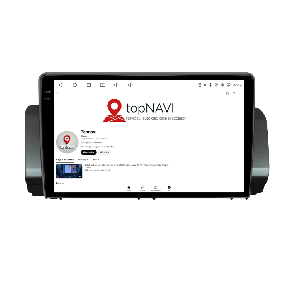 Navigatie Dacia Logan 3 (2021+) Android, Ecran 10 inch, 4GB RAM 64GB, 8-core [3]