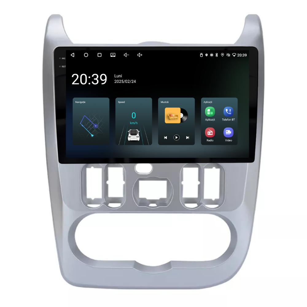 Navigație Dacia Sandero 1 (2009-2013), Android, Ecran 9 inch, 4GB RAM 64GB, 4-core [5]