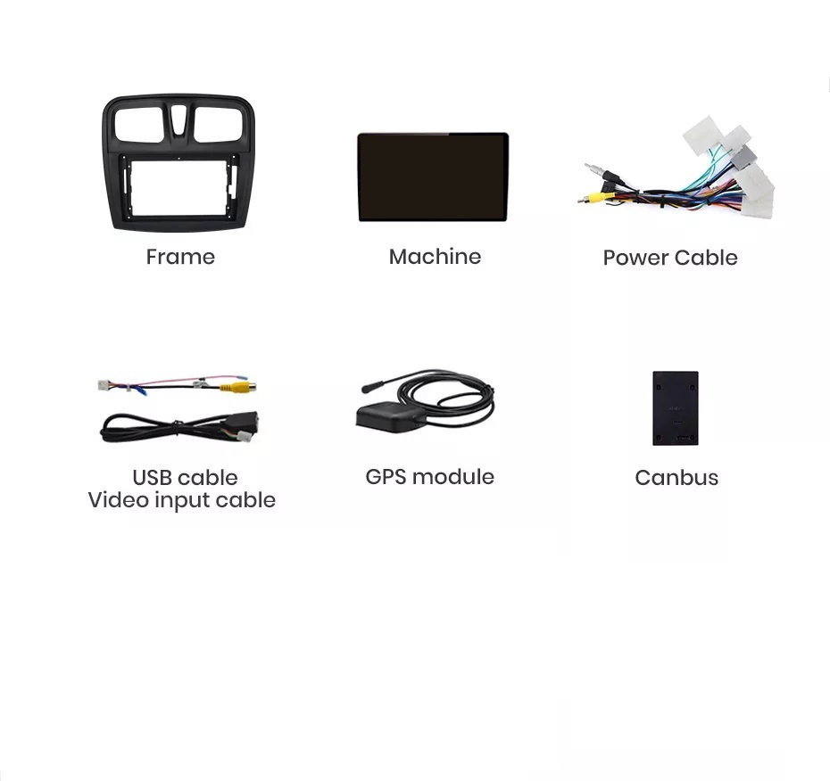 Navigație Dacia Sandero 2 (2012-2020), Android, Ecran 9 inch, 2GB RAM 32GB [7]