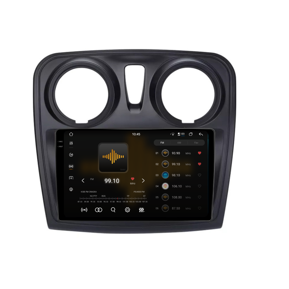 Navigatie Dacia Sandero 2 (2012-2020), Android, Ecran 9 inch 2K, 12GB RAM 256GB, 8-core [3]