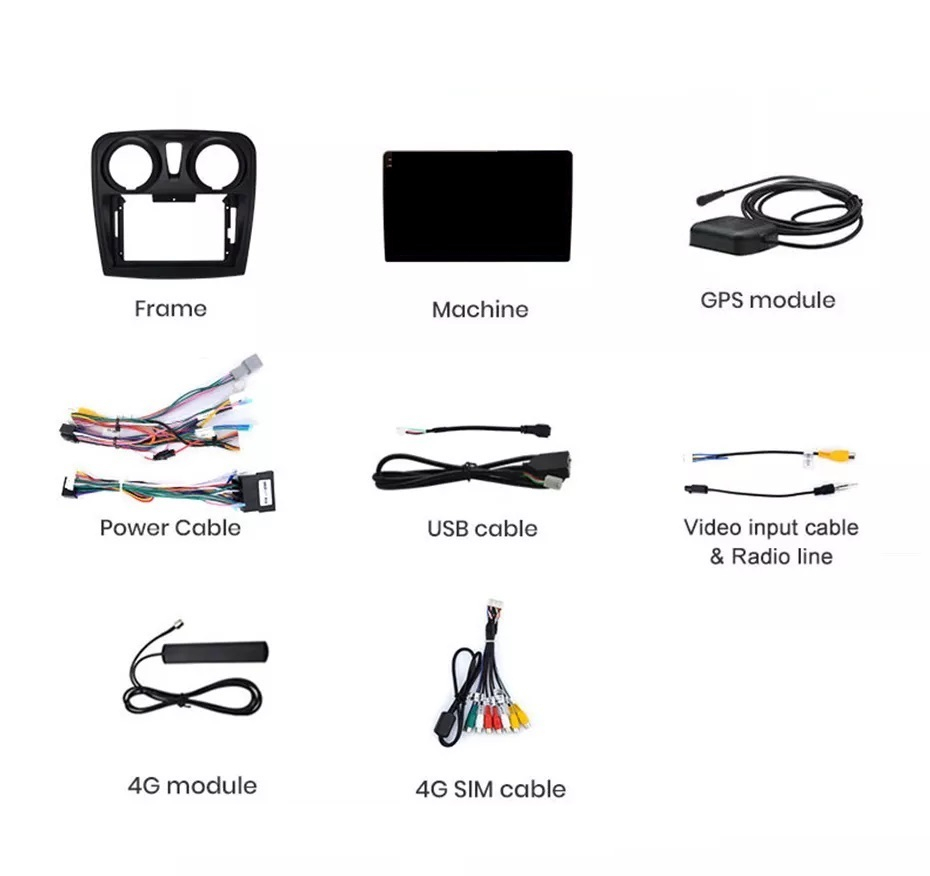 Navigatie Dacia Sandero 2 (2012-2020), Android, Ecran 9 inch, 4GB RAM 64GB, 8-core [8]
