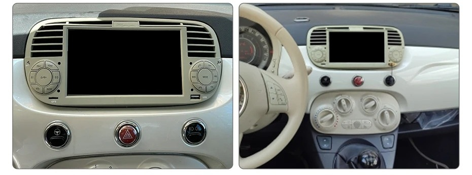 Navigatie Fiat 500 (2007-2015), Ecran 2K, 8GB RAM 256GB, 8-core [2]