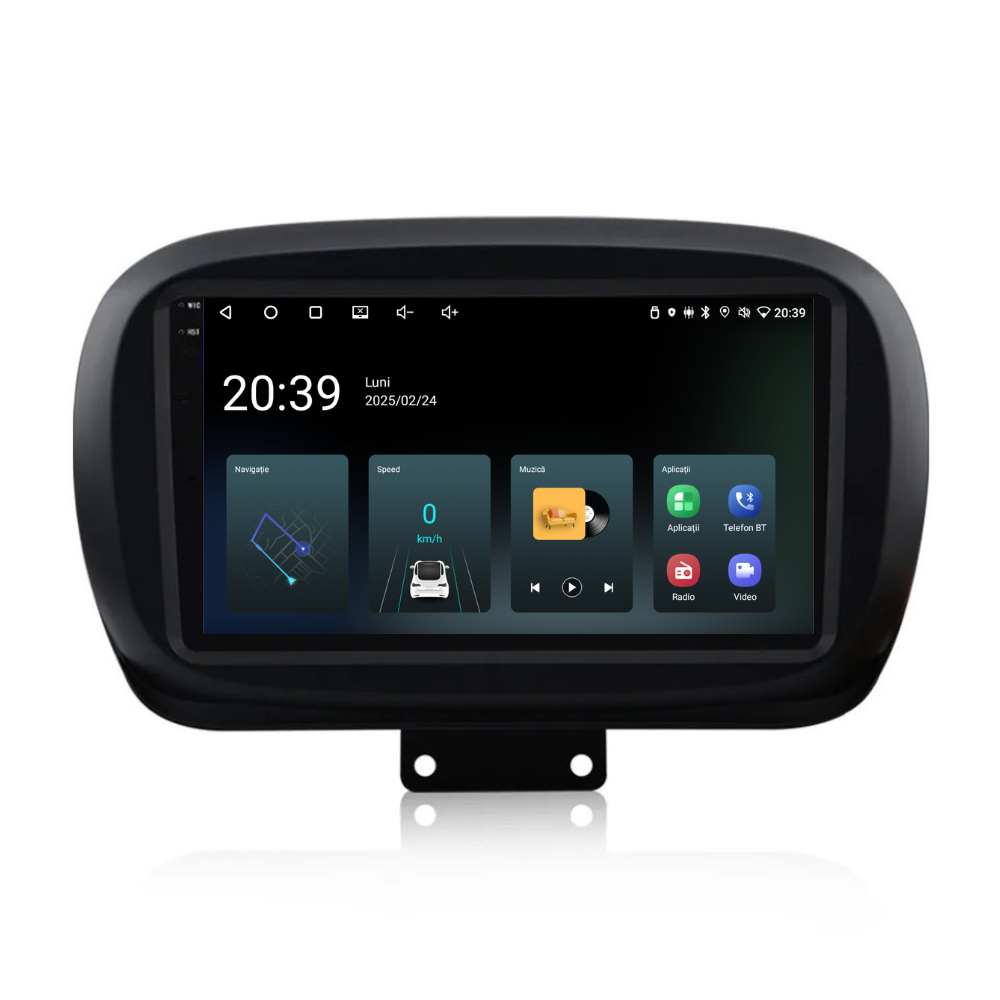 Navigatie Fiat 500x (2014-2020), Ecran 9 inch, 2GB RAM 32GB [4]