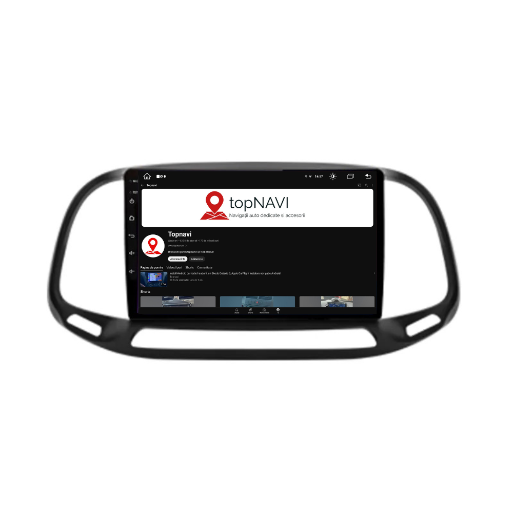 Navigatie Fiat Doblo (2015-2019), Ecran 9 inch, 1GB RAM 32GB [2]