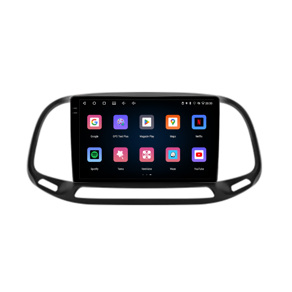 Navigatie Fiat Doblo (2015-2019), Ecran 9 inch, 2GB RAM 32GB [3]