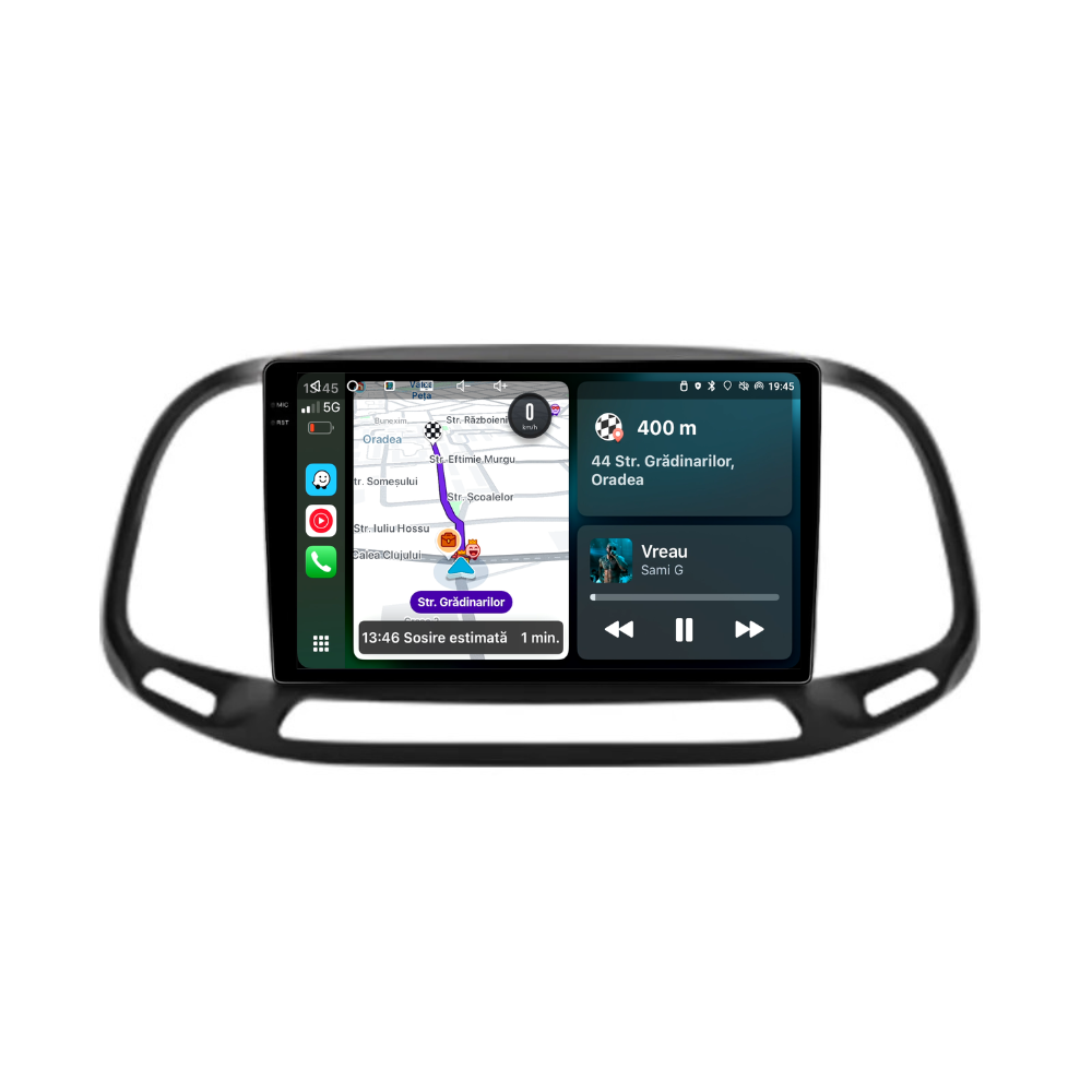 Navigatie Fiat Doblo (2015-2019), Ecran 9 inch, 8GB RAM 256GB, 8-core [1]
