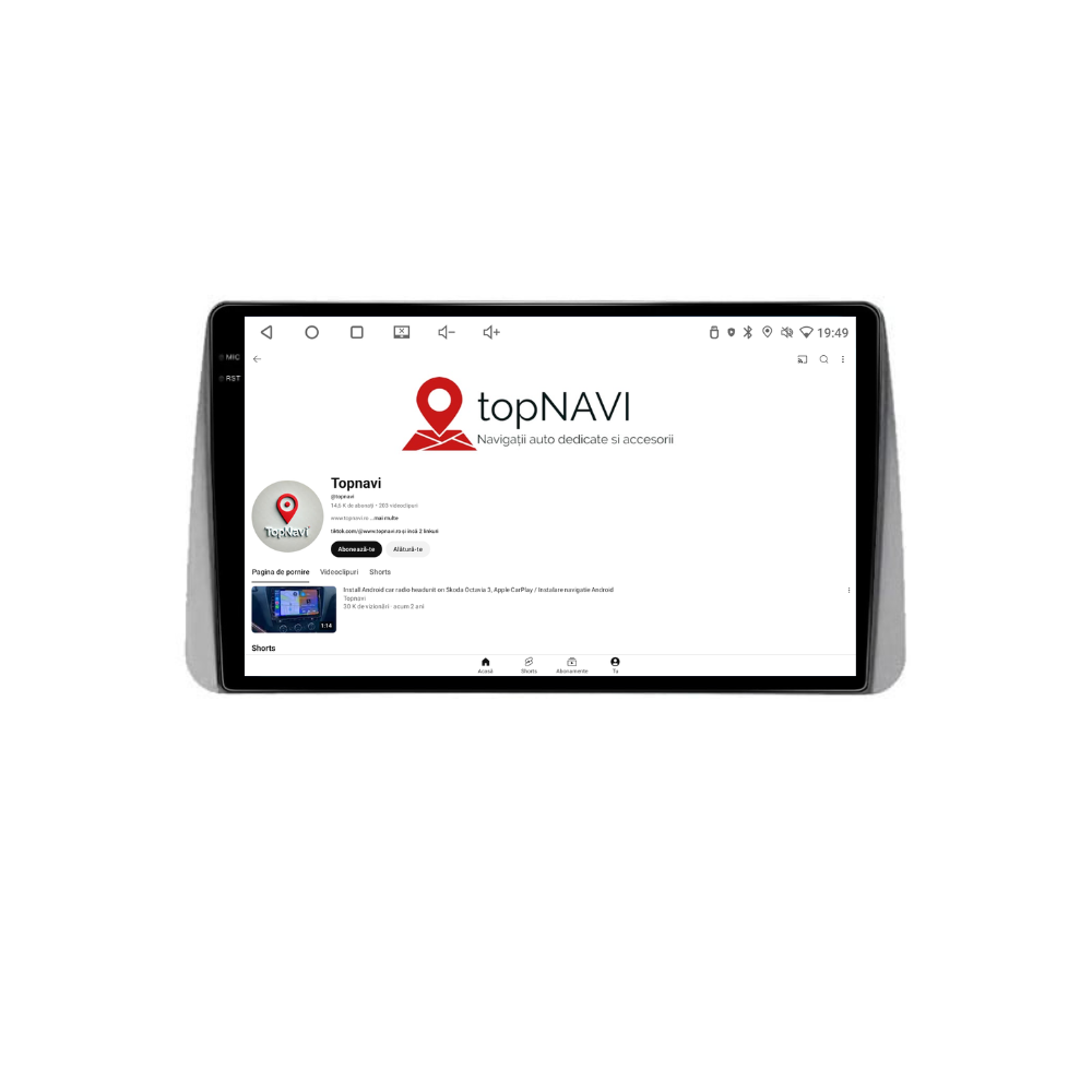 Navigatie Fiat Tipo (2016-2020), Ecran 9 inch, 2GB RAM 32GB [2]