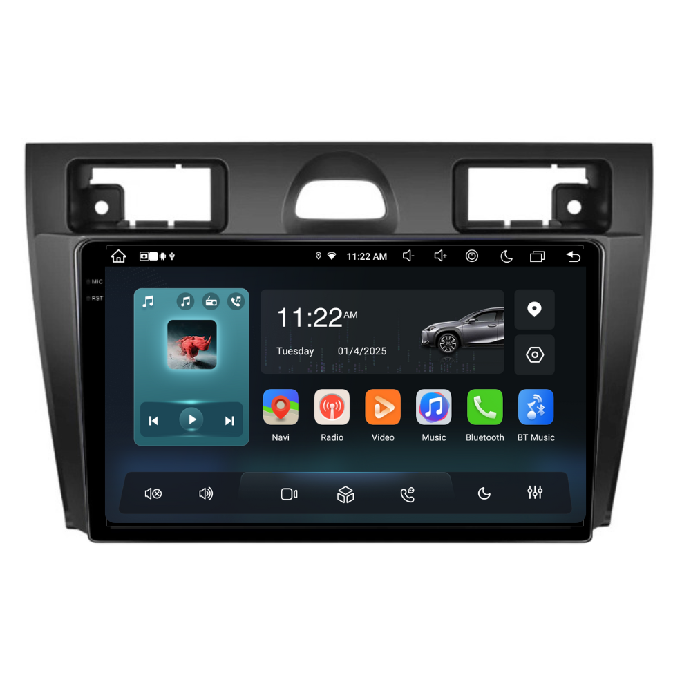 Navigatie Ford Fiesta (2002-2008), Android, Ecran 9 inch, 8GB RAM 256GB, 8-core [6]