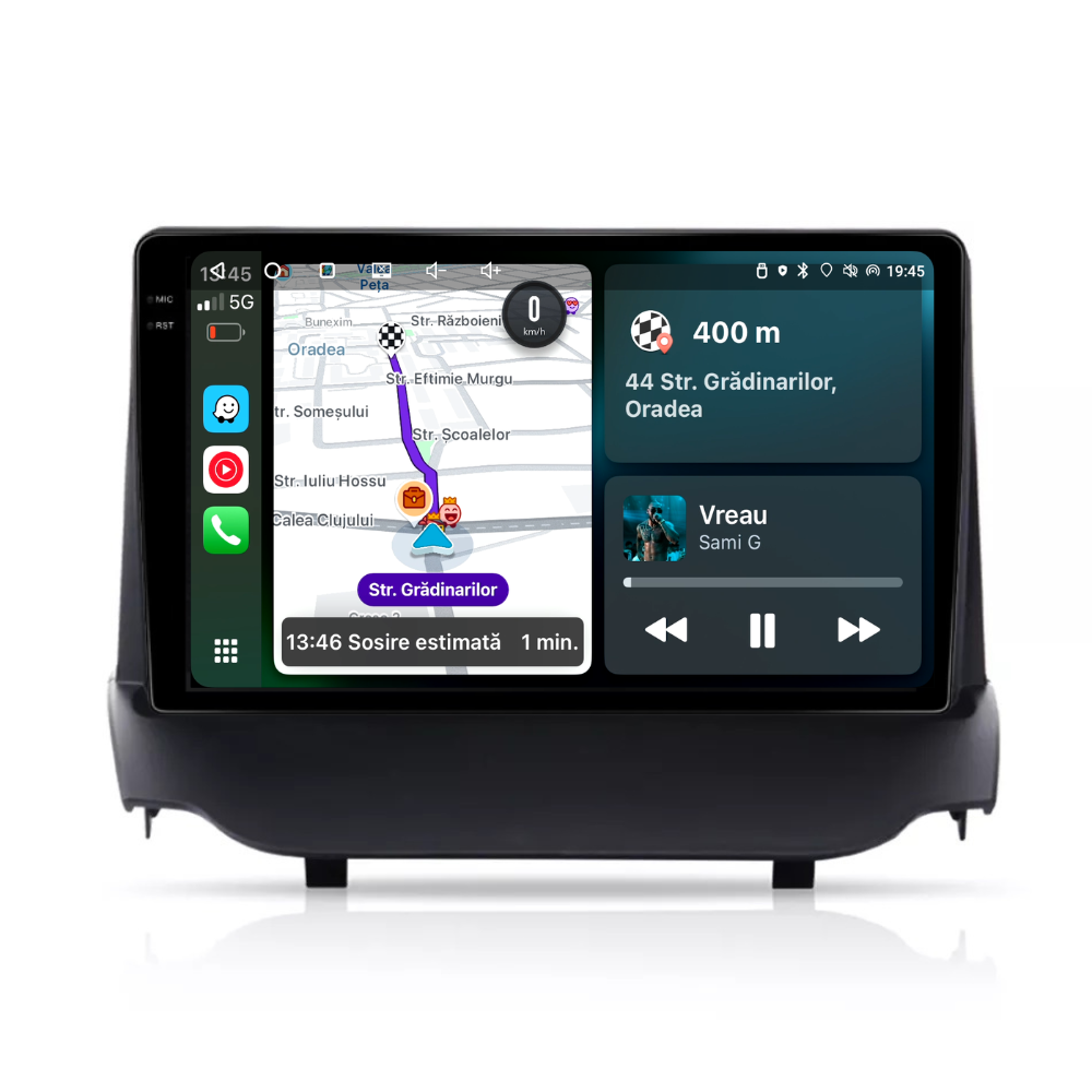 Navigație Ford Fiesta (2009-2011), Android, Ecran 9 inch, 2GB RAM 32GB [1]