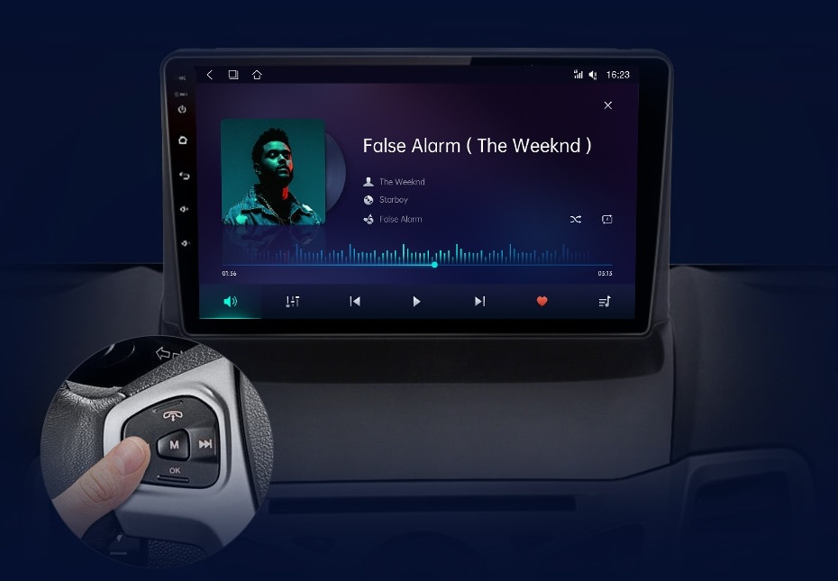 Navigatie Ford Fiesta (2012-2017), Android 12, 1GB RAM 32GB [4]