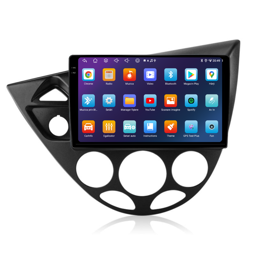 Navigatie Ford Focus 1 (1998-2004), Android, Ecran 9 inch, 4GB RAM 64GB, 8-core [4]