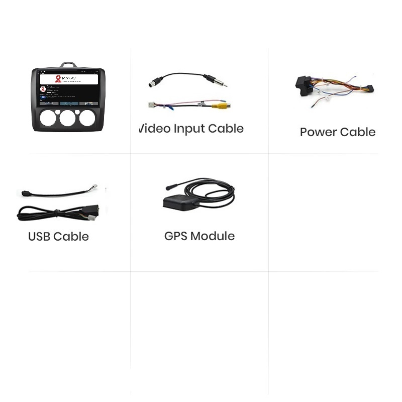 Navigatie Ford Focus (2004-2011), Android 12, 1GB RAM 32GB [7]