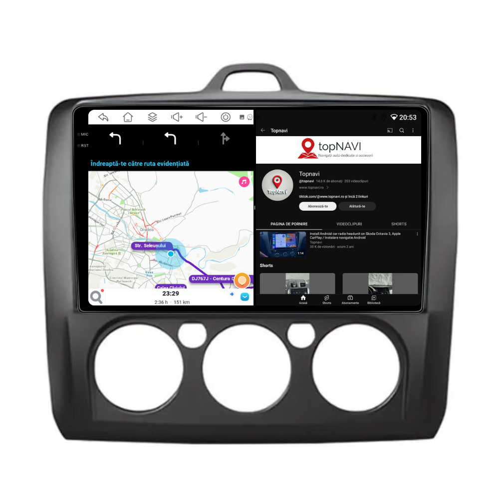 Navigatie Ford Focus (2004-2012), Android, Ecran 9 inch, 6GB RAM 128GB, 8-core [5]