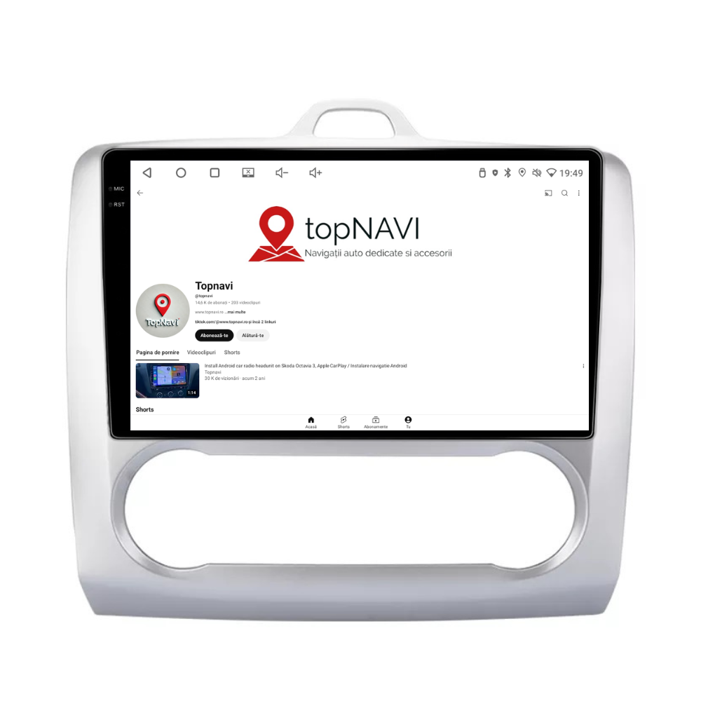 Navigatie Ford Focus (2004-2012), Android, Ecran 9 inch, 6GB RAM 128GB, 8-core [3]