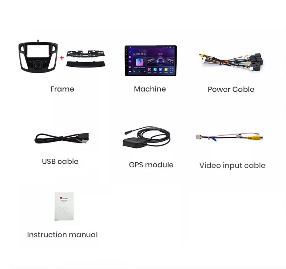 Navigatie Ford Focus 3 (2012-2016), Android 12, 1GB RAM 32GB [6]