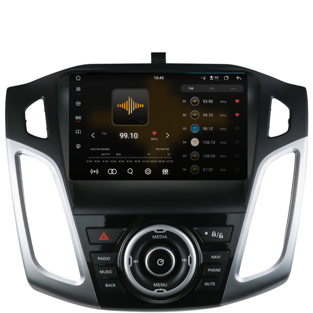 Navigatie Ford Focus 3 (2012-2016), Android, Ecran 9 inch 2K, 12GB RAM 256GB, 8-core [3]