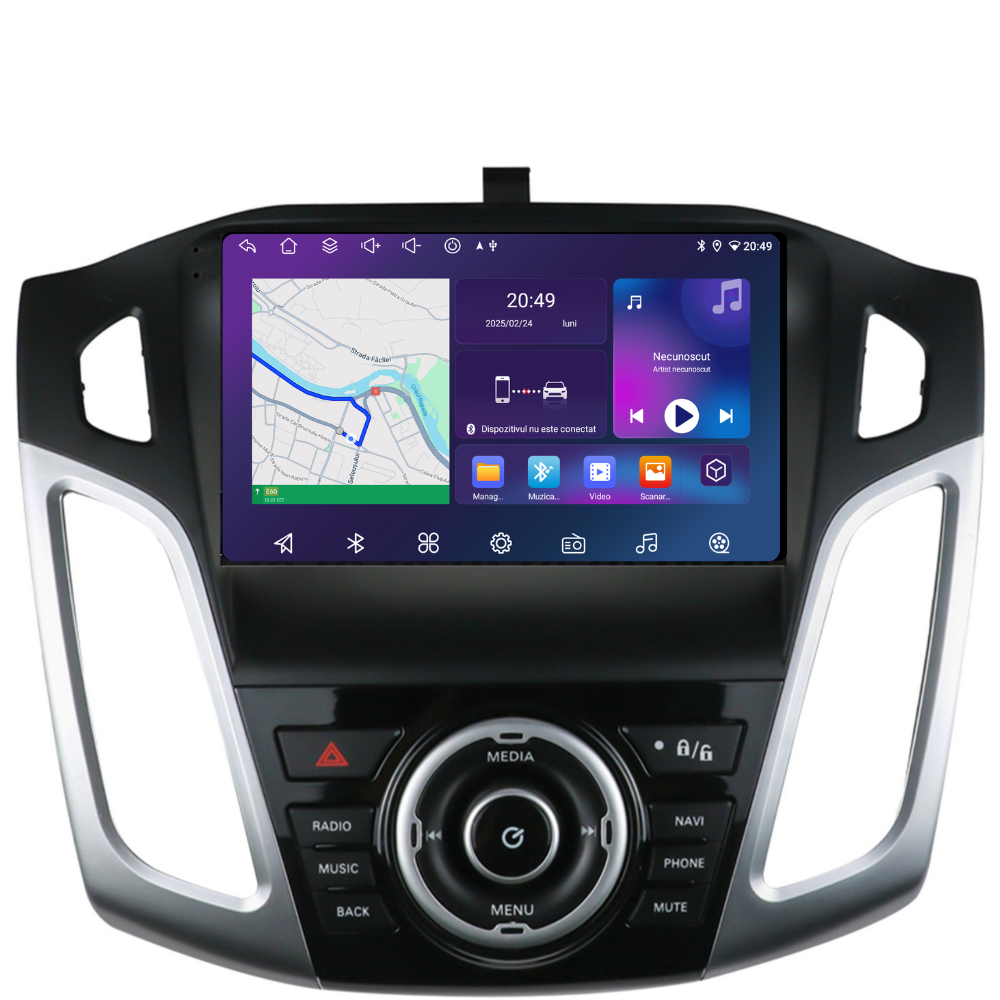 Navigatie Ford Focus 3 (2012-2016), Android, Ecran 9 inch, 4GB RAM 64GB, 8-core [5]