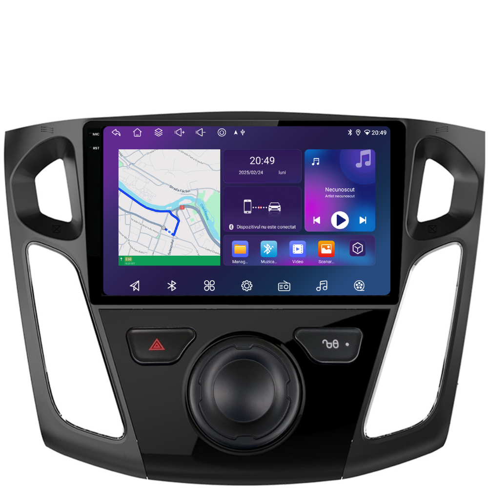 Navigatie Ford Focus 3 (2012-2016), Android, Ecran 9 inch, 6GB RAM 128GB, 8-core [1]