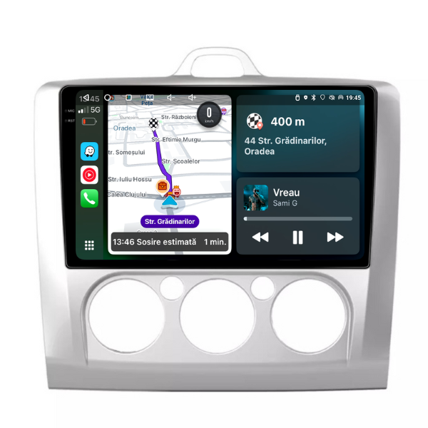 Navigatie Ford Focus (I2004-2012), Android, Ecran 9 inch, 8GB RAM 256GB, 8-core [1]