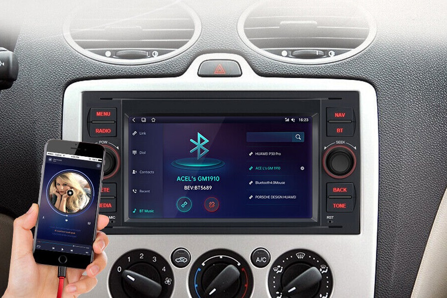 Navigatie Ford Fusion (2002-2012), Android, 4GB RAM 64GB, 8-core, negru [9]