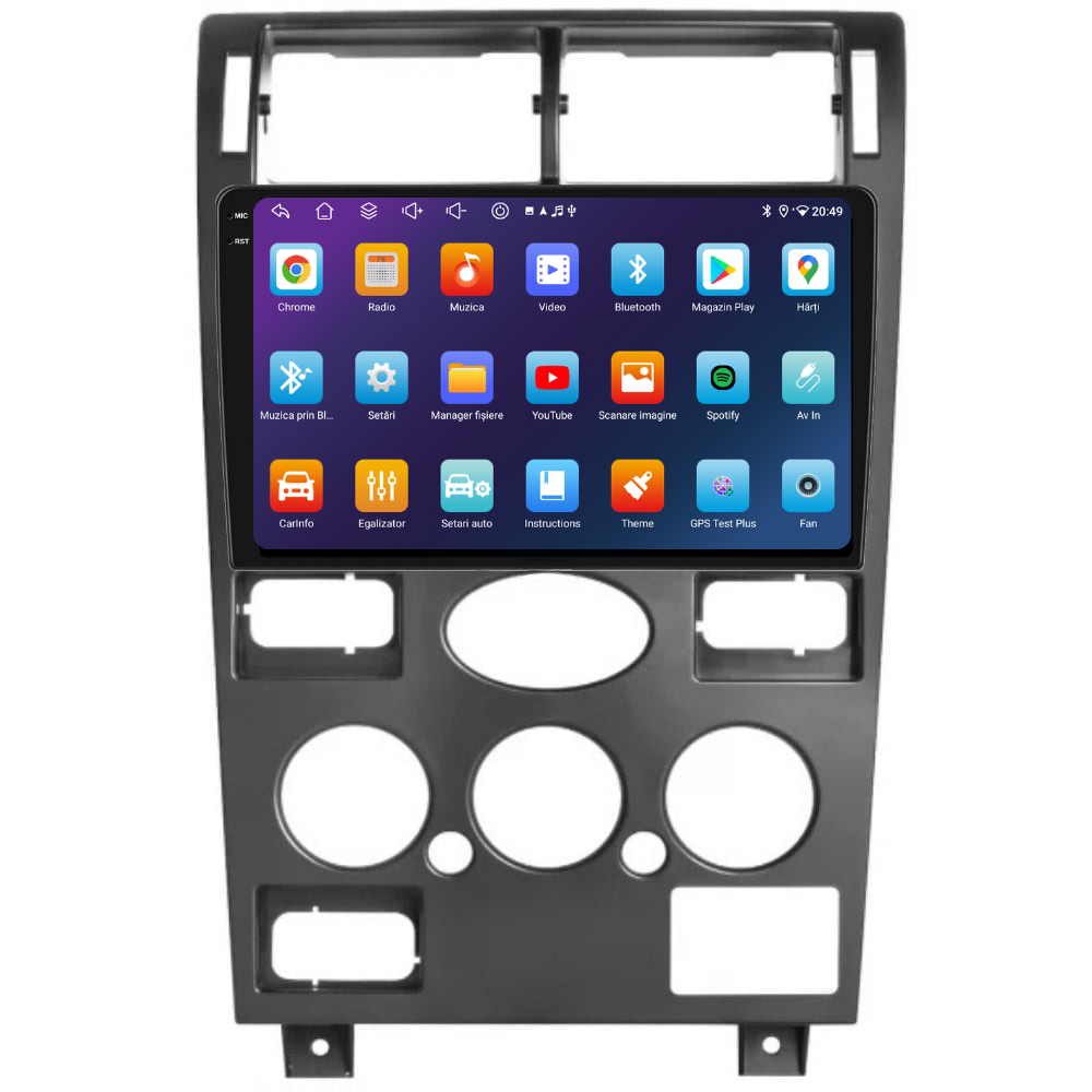 Navigatie Ford Mondeo (2000-2003), Android, Ecran 9 inch, 6GB RAM 128GB, 8-core [4]