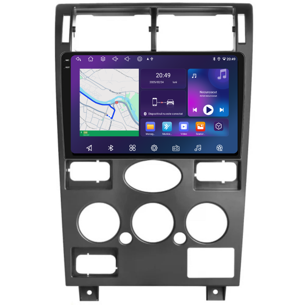 Navigatie Ford Mondeo (2000-2003), Android, Ecran 9 inch, 6GB RAM 128GB, 8-core [1]
