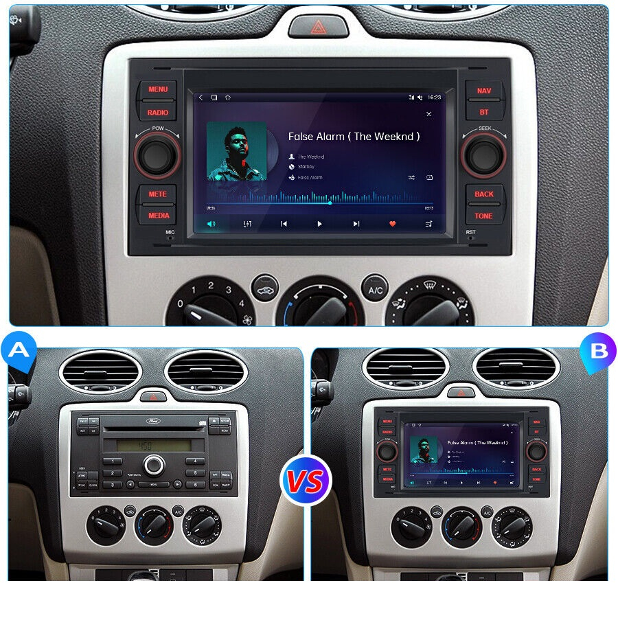 Navigatie Ford Mondeo (2003-2011), Android, 2GB RAM 32GB, negru [6]