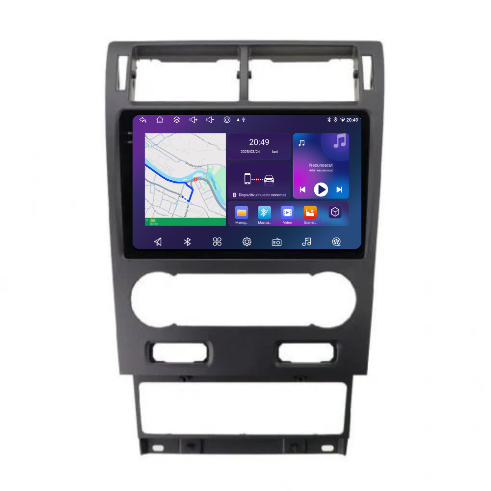 Navigatie Ford Mondeo (2004-2007), Android, Ecran 9 inch, 6GB RAM 128GB, 8-core [1]