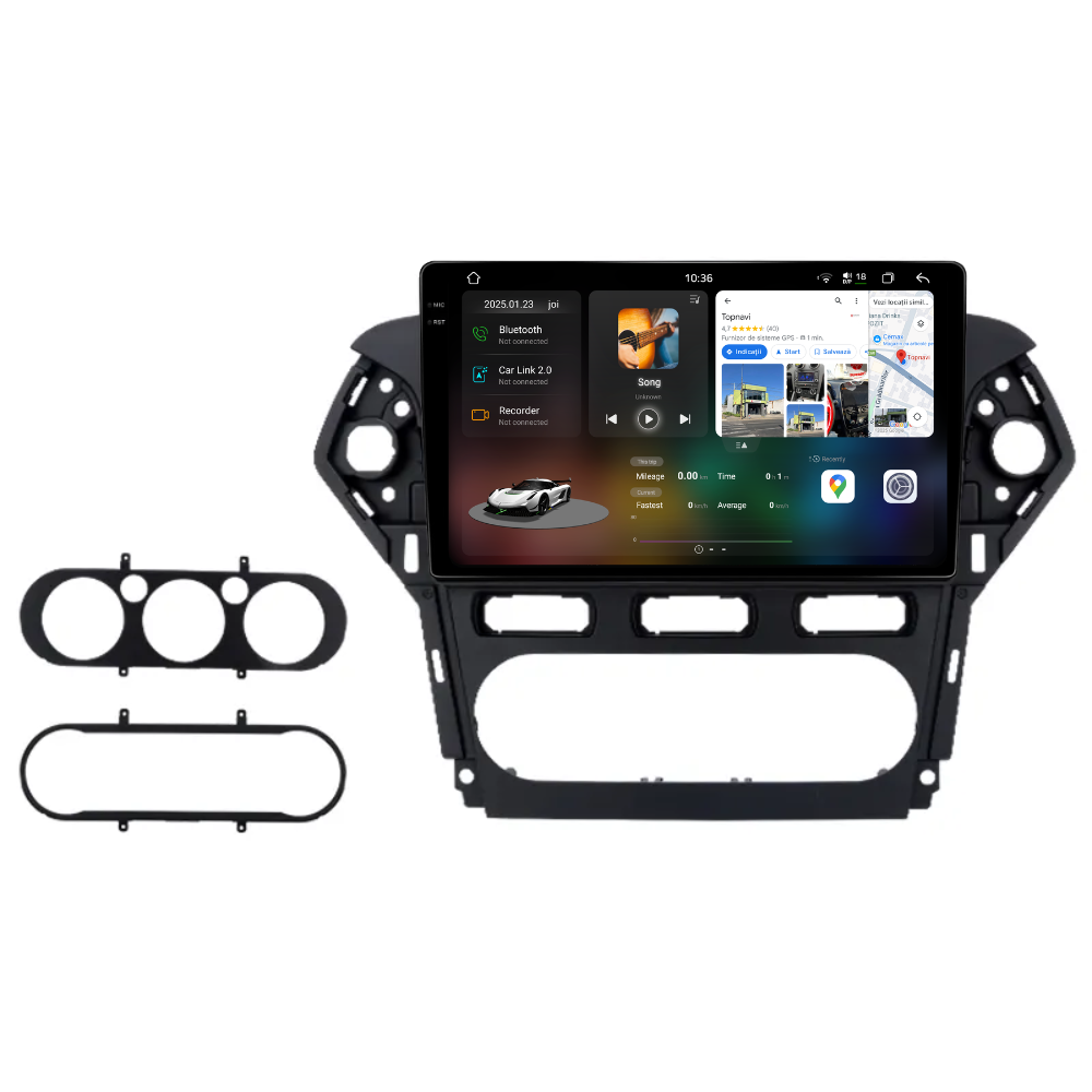 Navigatie Ford Mondeo (2007-2014), Android, Ecran 9 inch 2K, 12GB RAM 256GB, 8-core [1]