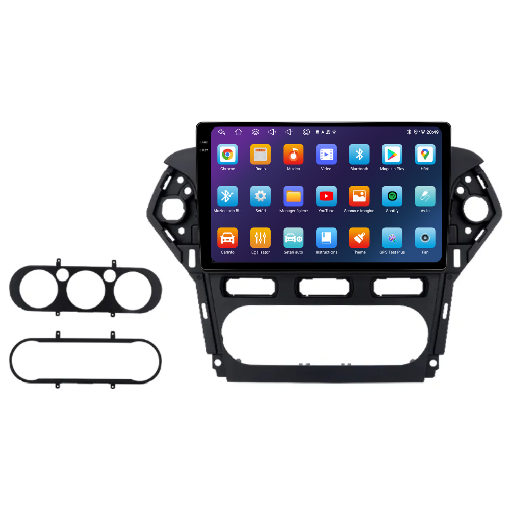 Navigatie Ford Mondeo (2007-2014), Android, Ecran 9 inch, 6GB RAM 128GB, 8-core [4]