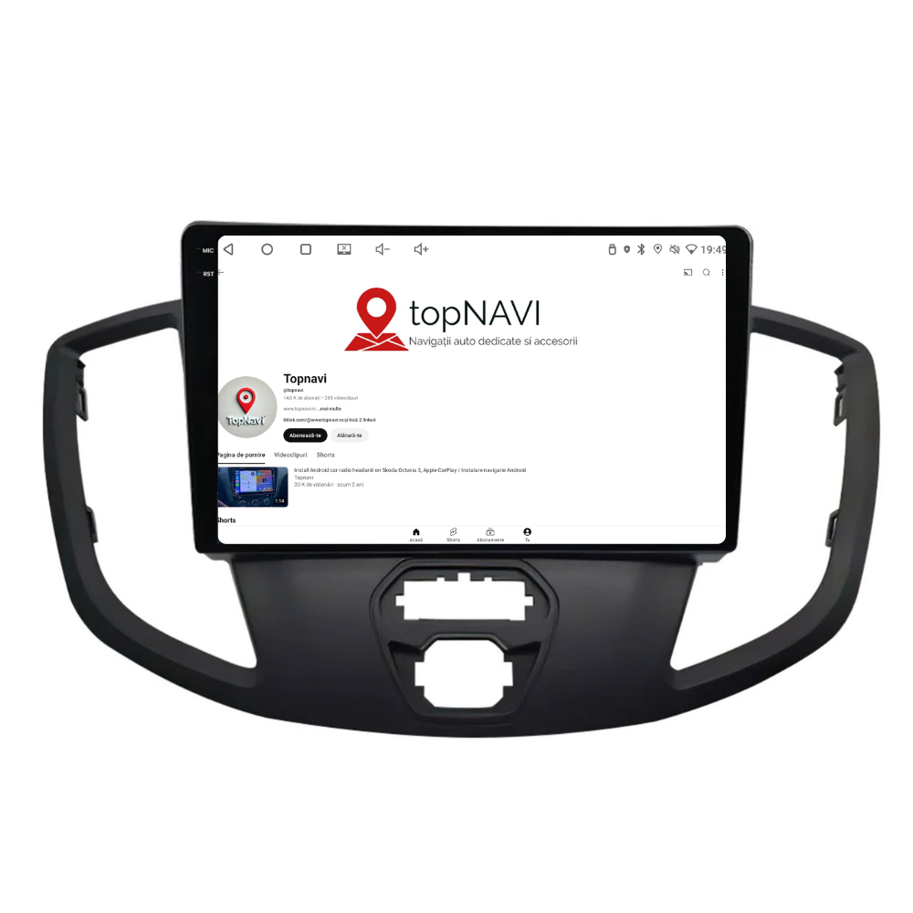 Navigatie Ford Transit (2014-2020) Android, Ecran 9 inch 2K, 12GB RAM 256GB, 8-core [5]