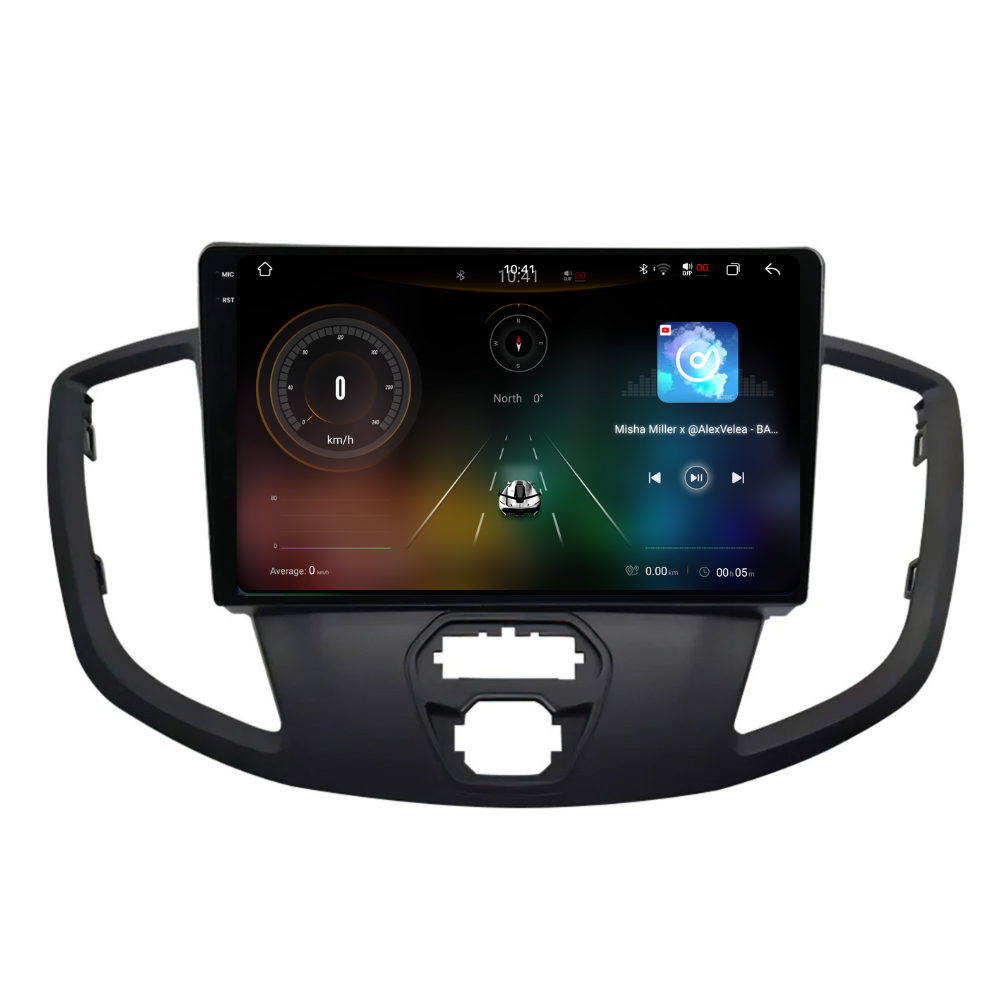 Navigatie Ford Transit (2014-2020) Android, Ecran 9 inch 2K, 12GB RAM 256GB, 8-core [2]